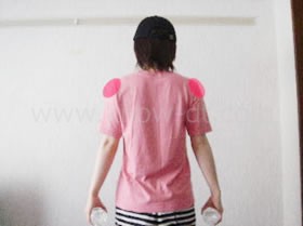 サイドレイズ ステップ1 写真
