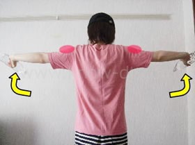サイドレイズ ステップ2 写真