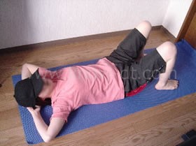 ヒップレイズ ステップ1 写真