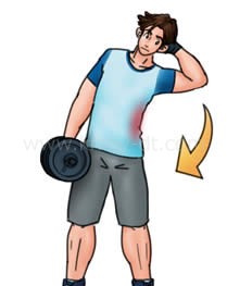 サイドベント ステップ2 イラスト